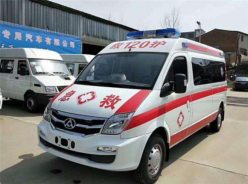 田林县急救车转院